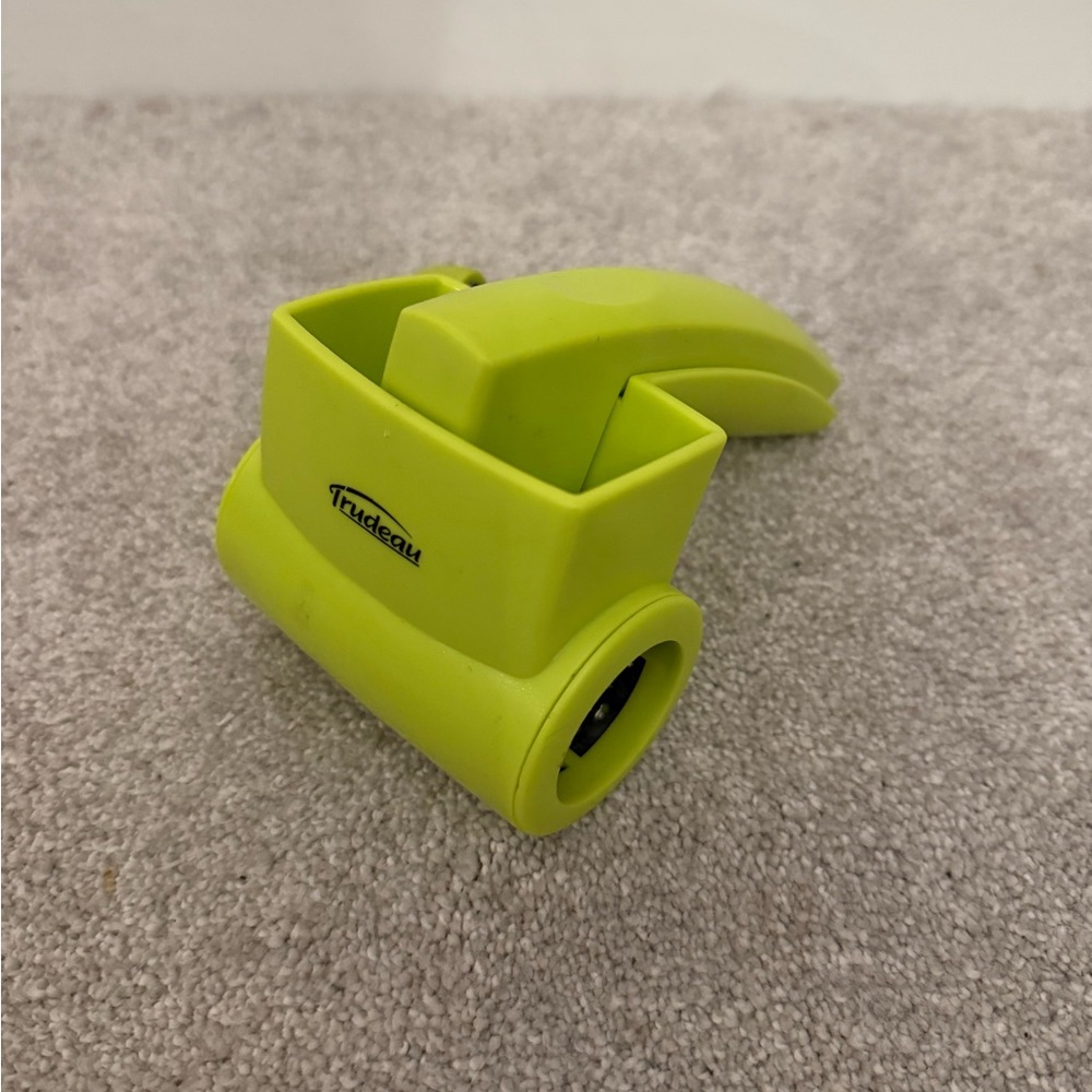 Trudeau Lime Green Parmesan cheese grater